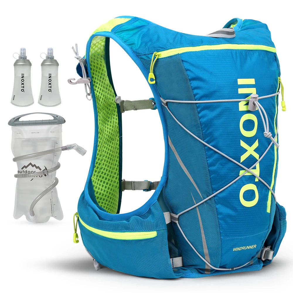 8L Hydration Vest Backpack – Running, Cycling, Hiking with 1.5L Bladder & 2x500ml Bottles